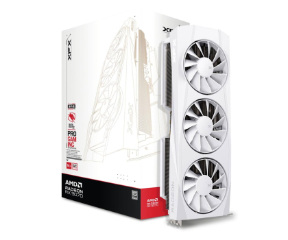 Karta graficzna AMD XFX Radeon RX 9070 QuickSilver Gaming OC White 16GB GDDR6